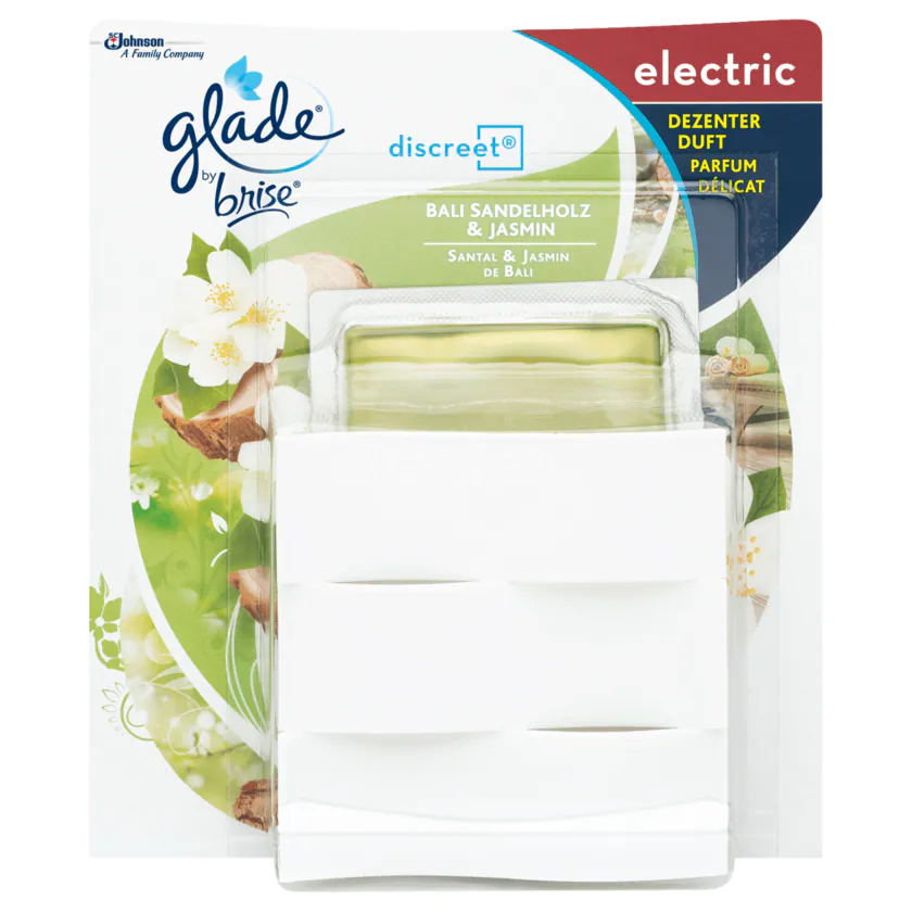 Glade by Brise discreet Electric Bali Sandelholz & Jasmin - 5000204743098