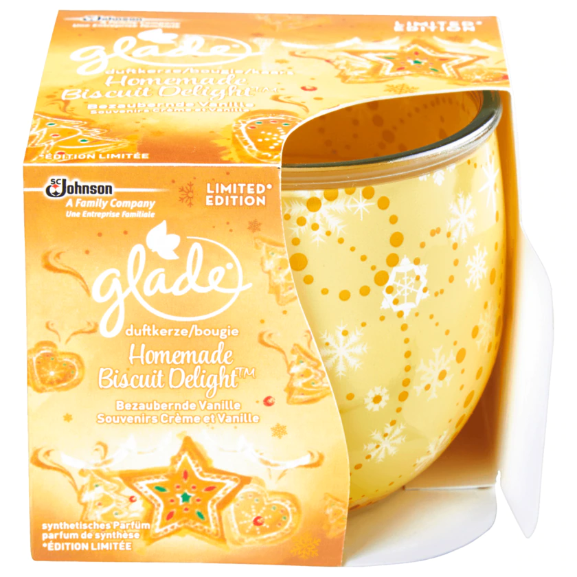 Glade Duftkerze Homemade Biscuit Delight - 5000204979961