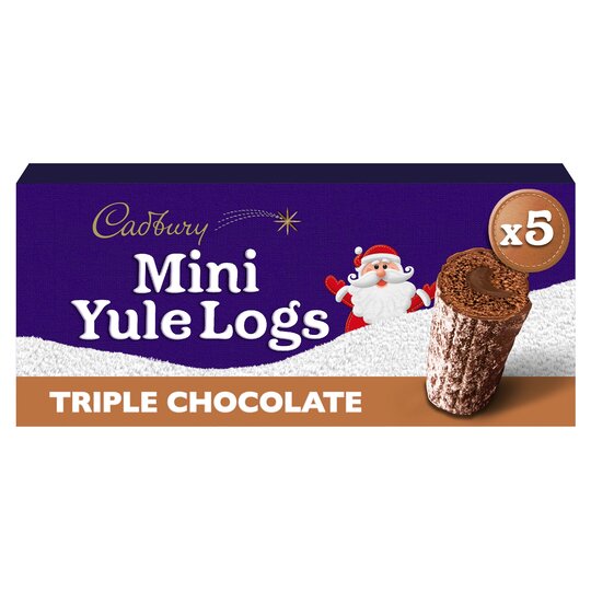 Cadbury Mini Yule Log 5 Pack - 5000221603429