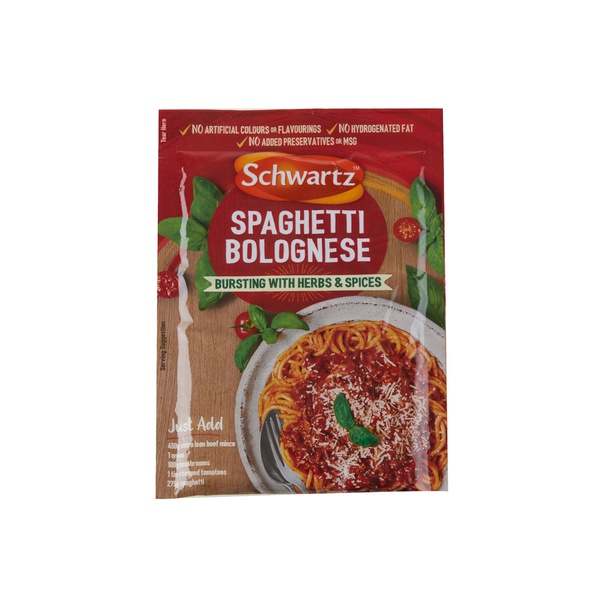Schwartz spaghetti bolognese 40g - Waitrose UAE & Partners - 5000225005885