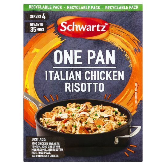 Schwartz One Pan Italian Chicken Risotto 28G - 5000225007445