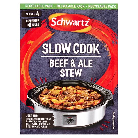Schwartz Beef & Ale Slow Cook Recipe Mix 38G - 5000225010322