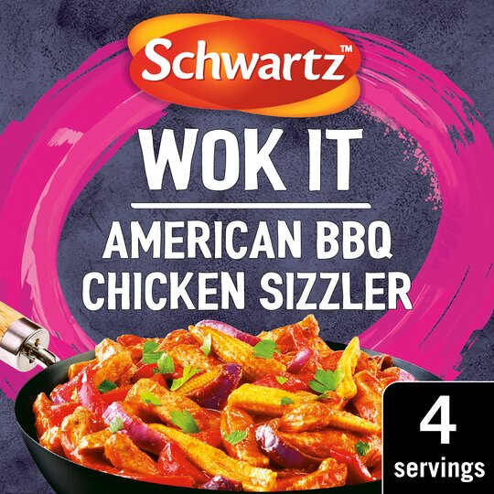 Schwartz Wok It American Bbq Chicken Seasoning 35G - 5000225013040