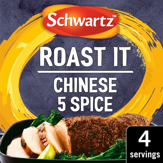 Schwartz Roast It Chinese 5 Spice Seasoning 25G - 5000225013088