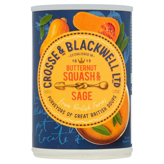 Crosse & Blackwell Butternut Squash & Sage Soup 400G - 5000232019523