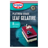 Platinum Grade Leaf Gelatine - 5000254019372