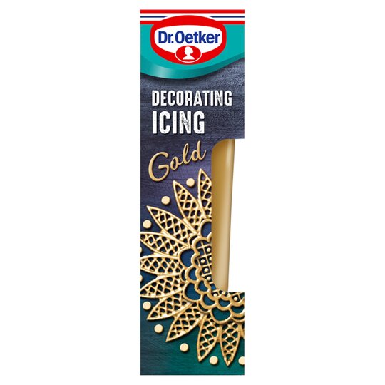 Dr Oetker Decorating Icing Gold 50G - 5000254020927