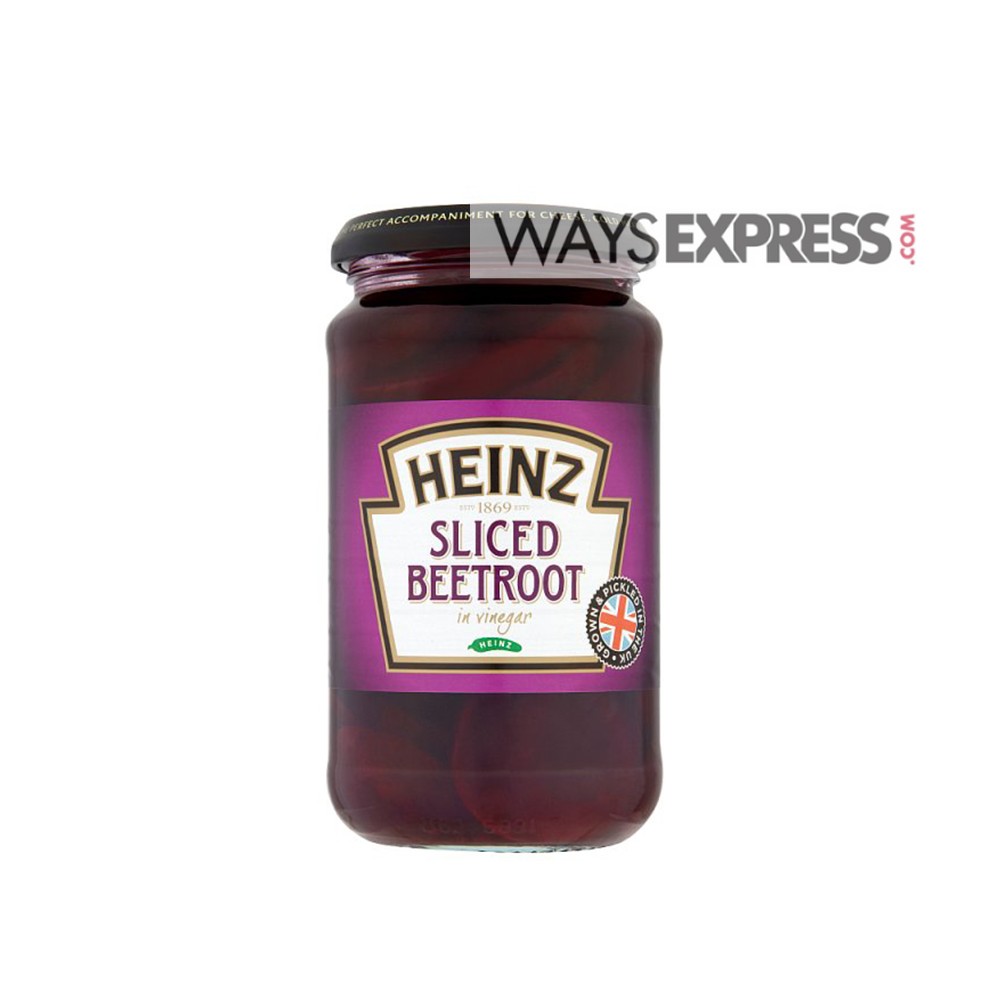 Heinz Sliced Beetroot Betterave Tranche 440 GRS - 5000256040398
