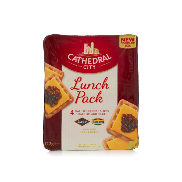 Cathedral City lunch pack 122g - Waitrose UAE & Partners - 5000295124431