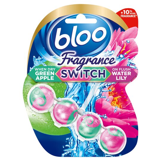 Bloo Fragrance Switch Lily & Apple Rim Block 50G - 5000325049093