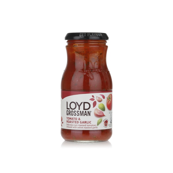 Loyd Grossman Tomato Roasted Garlic Pasta Sauce 350G - 5000354155024