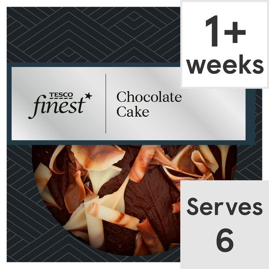 Tesco Finest Chocolate Cake - 5000436435457