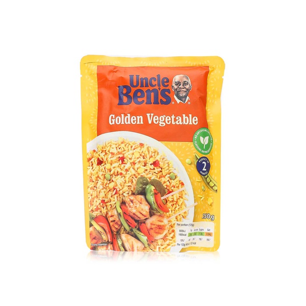 Uncle Ben's Special Golden Vegetable Rice - 5010034515208