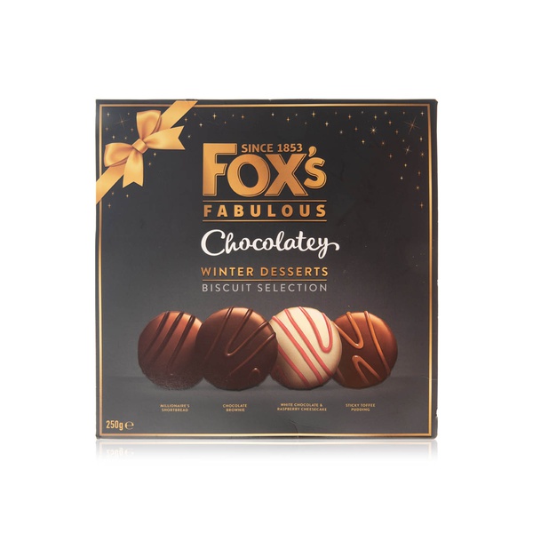 Fox's fabulous chocolatey winter desserts biscuit selection 250g - Waitrose UAE & Partners - 5010035068437