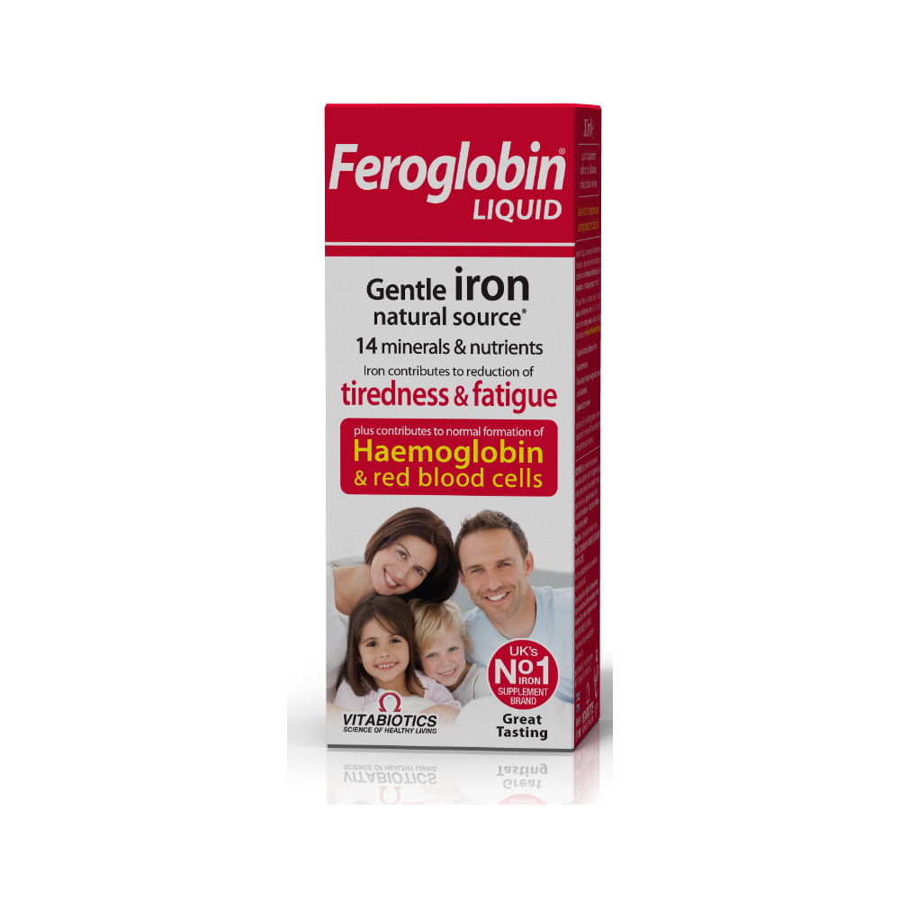 VITABIOTICS FEROGLOBIN LIQUID 200ml - 5010058089792