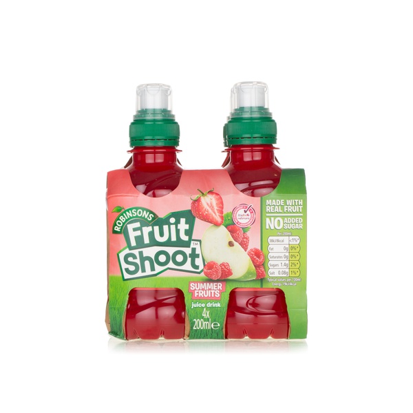 Fruit Shoot - Summer Fruits -juice drink - No Added Sugar - 5010102111936
