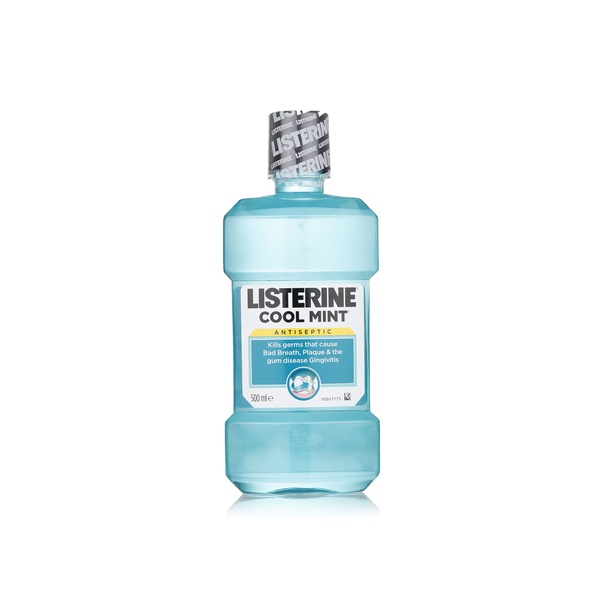 Listerine cool mint mouthwash 500ml - Waitrose UAE & Partners - 5010123707293