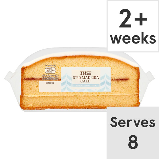 Tesco Iced Madeira Cake - 5010204085739