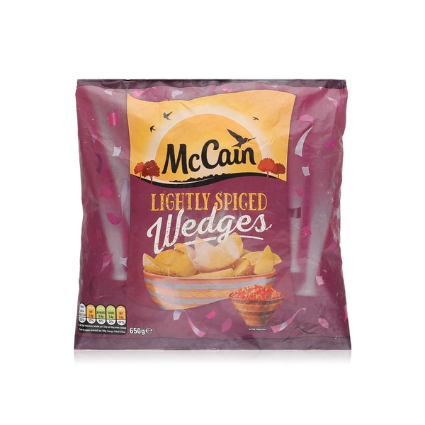 McCain lightly spiced wedges 650g - Waitrose UAE & Partners - 5010228005218