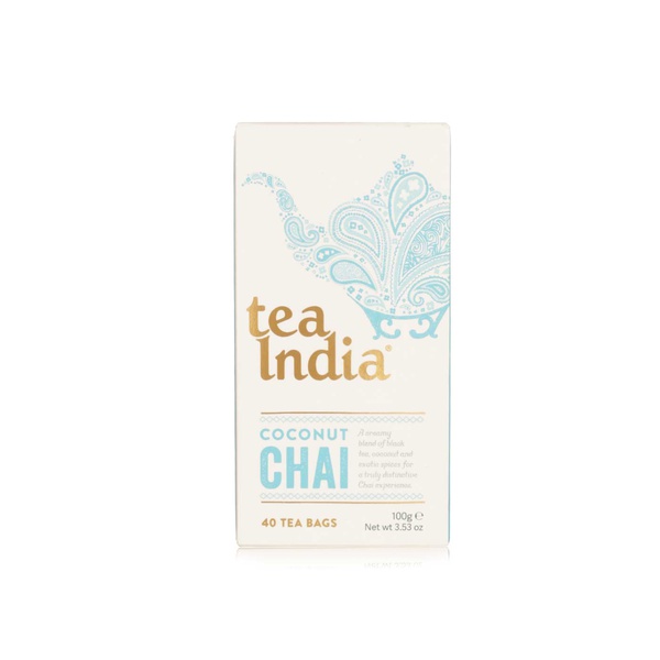 Tea India coconut chai x40 - Waitrose UAE & Partners - 5010244002505