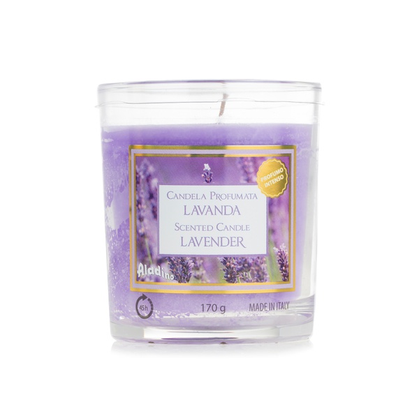 Aladino 45 hour lavender scented candle - Waitrose UAE & Partners - 5010414338298