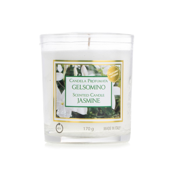 Aladino 45 hour jasmine scented candle - Waitrose UAE & Partners - 5010414341977