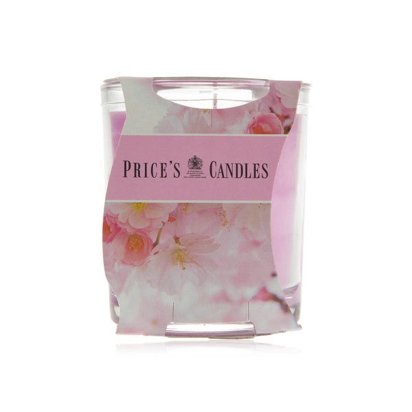 Price's glass candle cherry blossom 170g - Waitrose UAE & Partners - 5010414377655