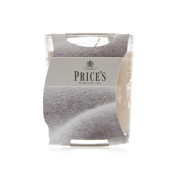 Price's glass candle warm cashmere 170g - Waitrose UAE & Partners - 5010414377976