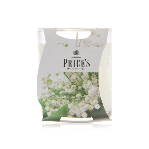 Price's glass candle lily scented 170g - Waitrose UAE & Partners - 5010414377990