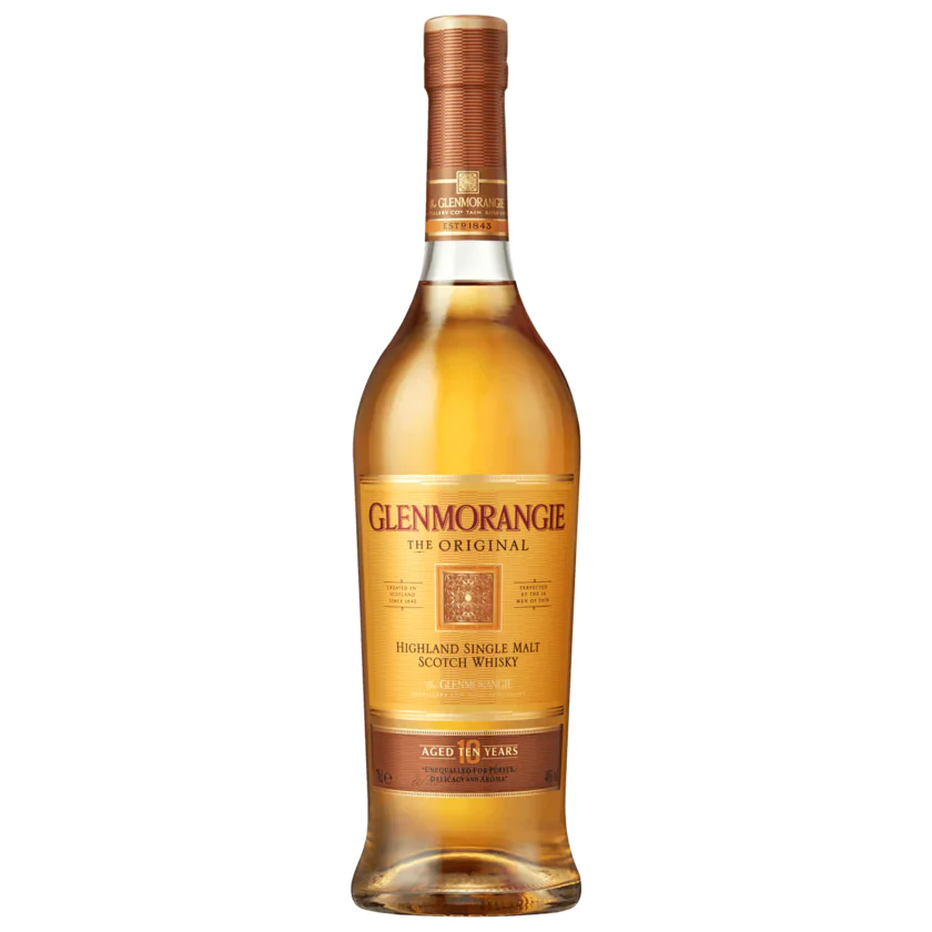 Glenmorangie The Original 10 Jahre Single Malt Whisky 0,7 ltr - 5010494560282