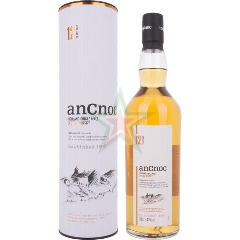 anCnoc 12 Years Old Highland Single Malt - 5010509427067