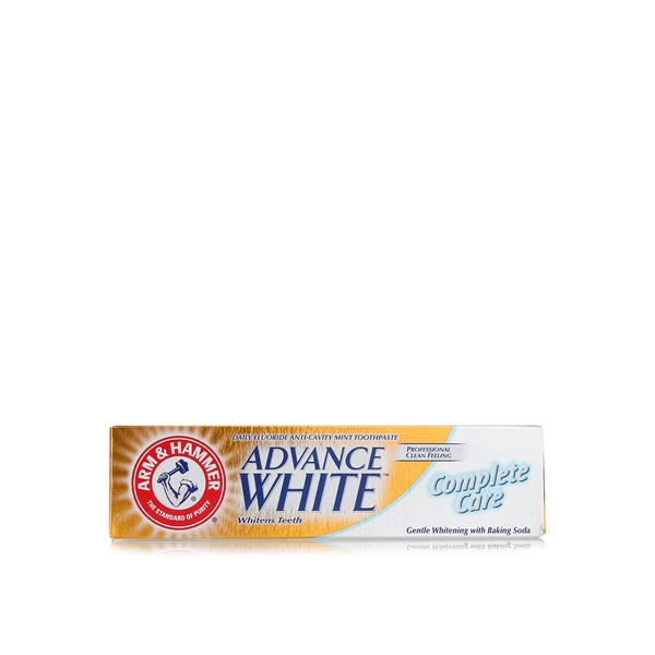 Arm & Hammer advance white complete care toothpaste 115g - Waitrose UAE & Partners - 5010724517123