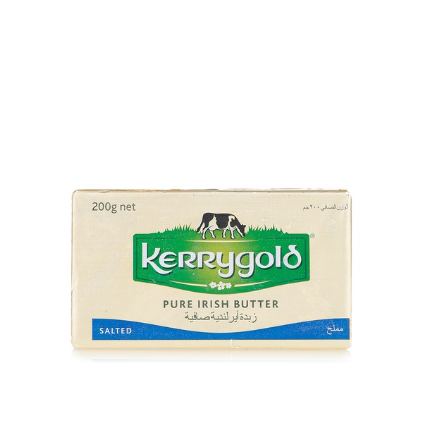 Kerrygold salted butter 200g - Waitrose UAE & Partners - 5011038134730