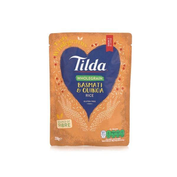 Tilda Steamed Brown Basmati and Quinoa - 5011157120706