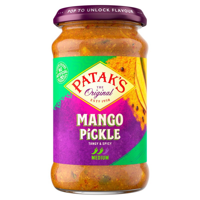 Patak's Mango Pickle 283g - 5011308000109