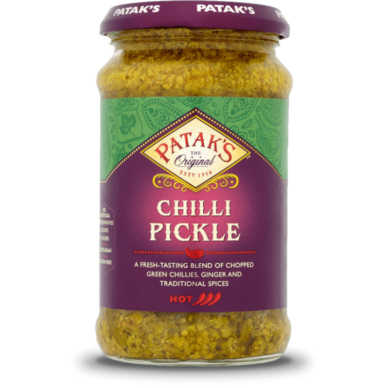 Chilli Pickle Hot Patak's 283G Royaume-uni - 5011308000406