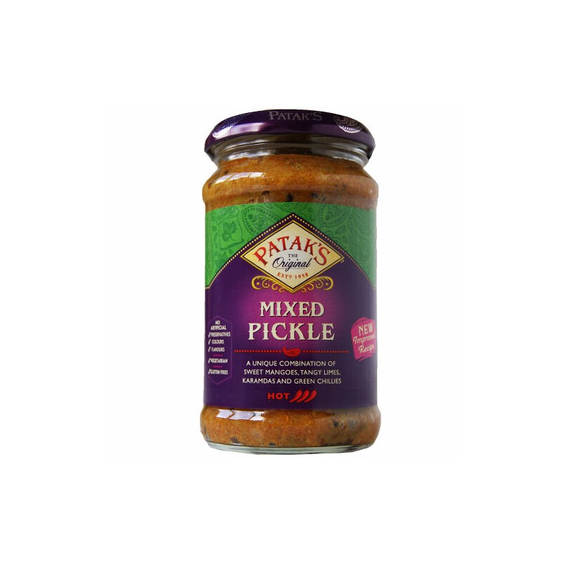 Patak's Hot Mixed Pickle .283g - 5011308000505