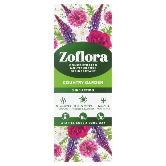 Zoflora Country Garden Concentrated Disinfectant 120Ml - 5011309026917