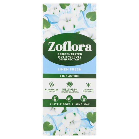 Zoflora Linen Fresh Concentrated Disinfectant 500Ml - 5011309028515