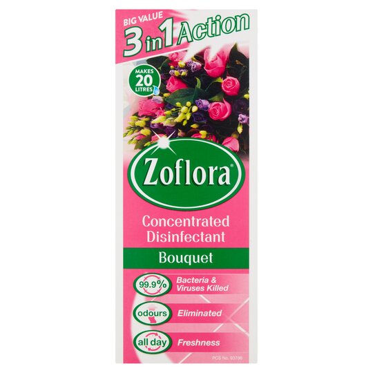 Zoflora Bouquet Concentrated Disinfectant 500Ml - 5011309028812