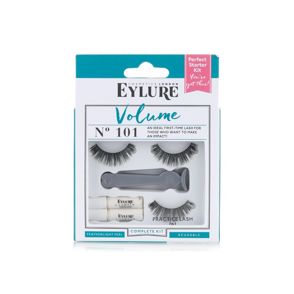 Eylure London Volume No. 101 false eye lash starter kit - Waitrose UAE & Partners - 5011522099743