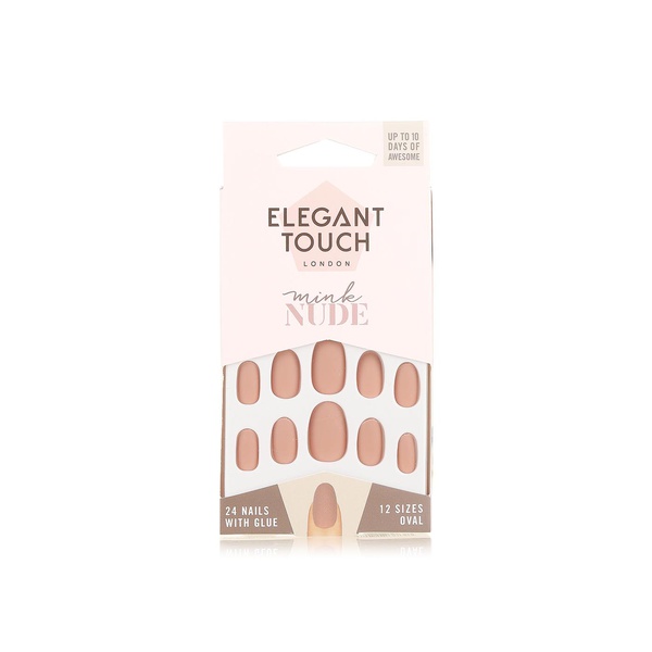Elegant Touch false nails mink nude - Waitrose UAE & Partners - 5011522123738