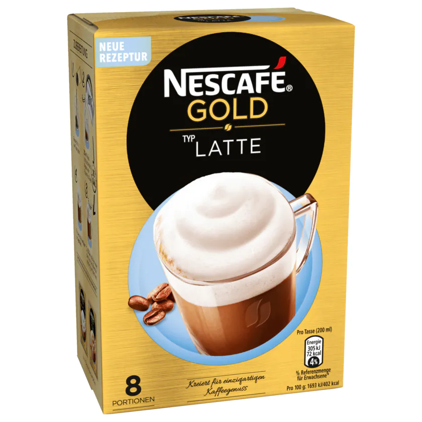 Nescafé Latte Macchiato Portionsbeutel 8er - 5011546468730