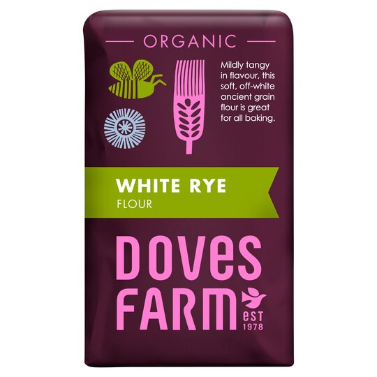 Doves Farm Organic White Rye Flour 1Kg - 5011766010658