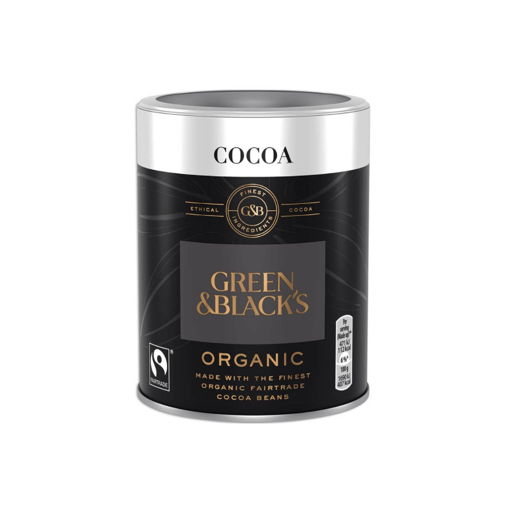 GREEN & BLACKS COCOA ORGANIC 125GR - 5011835101690