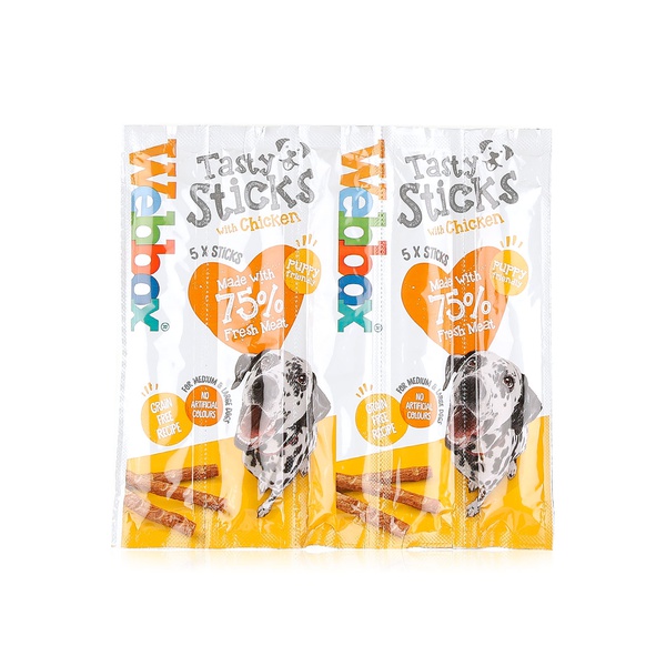 Webbox Tasty Sticks with chicken x5 - Waitrose UAE & Partners - 5012144001558