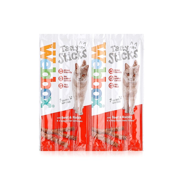 Webbox beef and rabbit sticks x6 - Waitrose UAE & Partners - 5012144400207