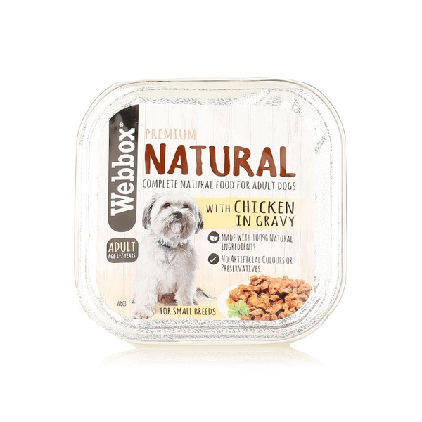 Webbox chicken and gravy dog food 150g - Waitrose UAE & Partners - 5012144901575