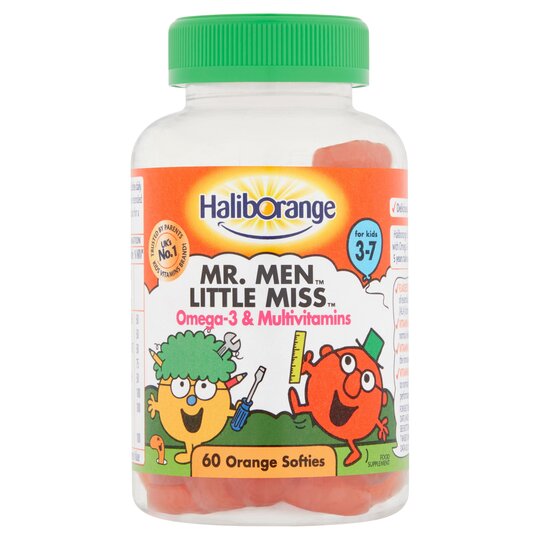 Haliborange Omega3 & Multivitamins 60 Orange Gummies - 5012335888807