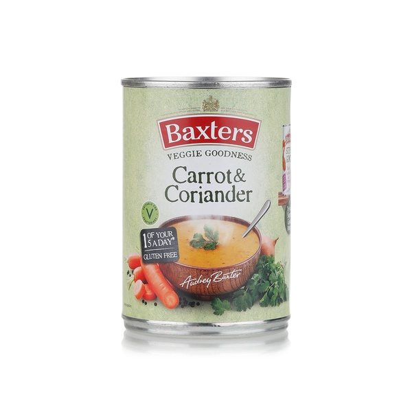 Baxters Vegetarian Carrot and Coriander Soup - 5012427141605